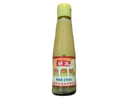 跃龙 生姜汁210ml*20瓶/箱