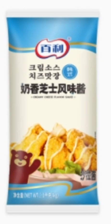 百利 韩式奶香芝士风味酱 1kg*12包
