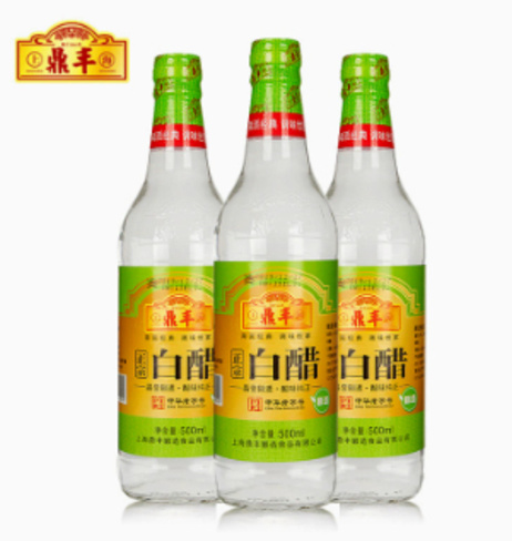 鼎丰 上海白醋500ml*12瓶