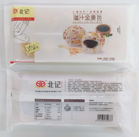北记 溢汁金麦包12包x（300g=10个）
