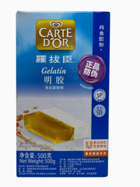 罗拨臣 明胶（鱼胶粉）500g/盒*24盒