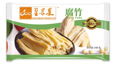 豆果果 鲜腐竹 108g*24盒/箱
