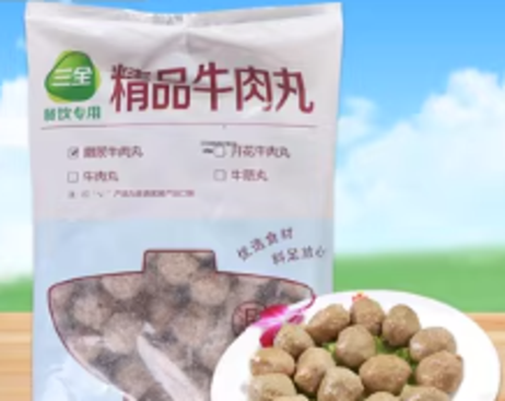 三全 撒尿牛肉丸2.5kg*4