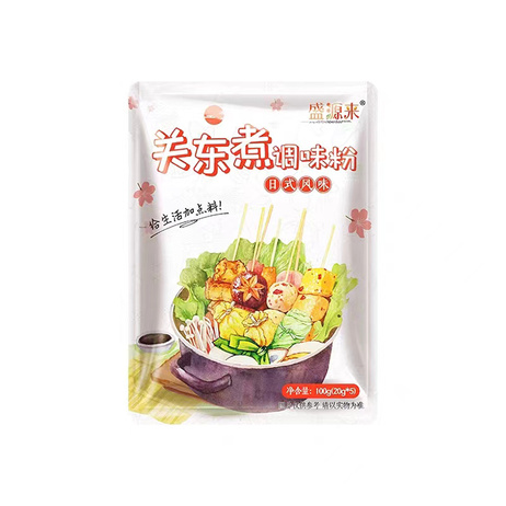 盛源来 关东煮调味粉   100g*60包/箱