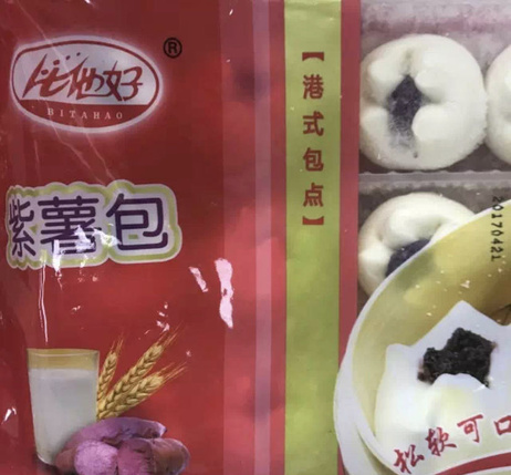 比他好 紫薯包360g*12