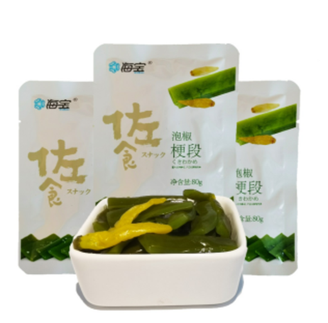 海宝 泡椒梗段 80g*20袋