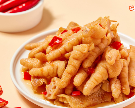 恒瑜 泰式无骨鸡爪原味245g（60包/箱）