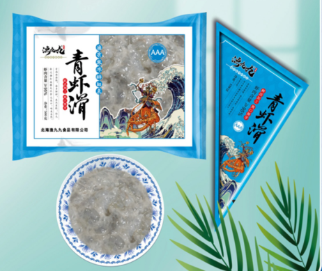 渔九九 95%AAA青虾滑500g/袋*20袋/件