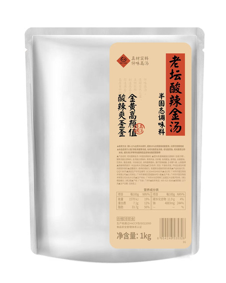仟味 老坛酸辣金汤 1KG*10袋