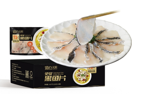 湄公大师 250g免浆黑鱼片(彩袋)