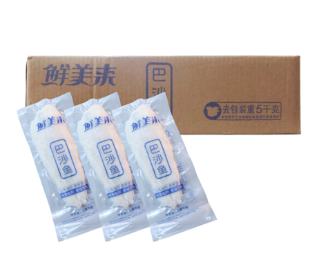 鲜美来 简装巴沙鱼（15-17条）10斤