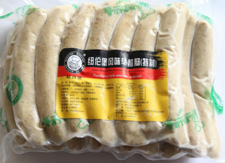 欧百德 纽伦堡风味早餐肠(特制)（1.0kg/袋）
