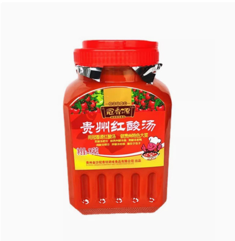 冠香源 贵州红酸汤1.7Kg*6桶/箱