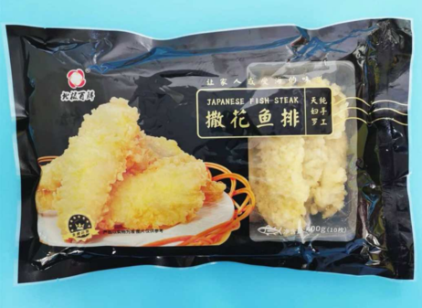 北极百鲜 撒花鱼排15包x400g