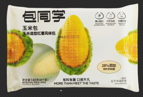 北记 包同学玉米包24包*140g（4个）