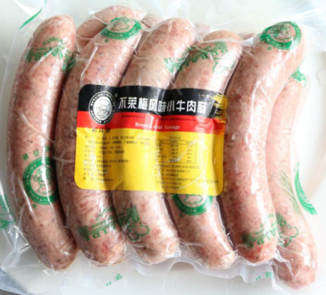 欧百德 不莱梅风味小牛肉肠（1.0kg/袋）