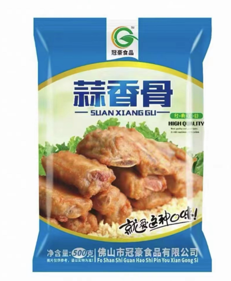 冠豪食品 冠豪蒜香骨 500G*20袋/箱