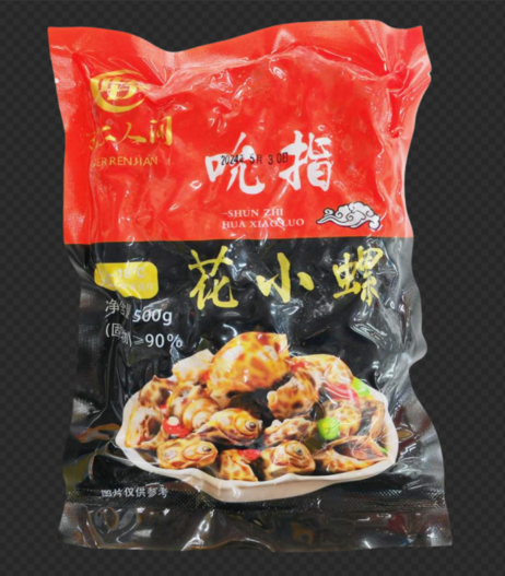 不二人间 吮指花小螺450g*20包