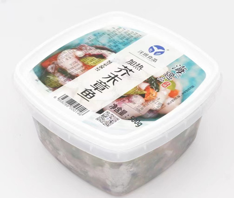 洋琪 加热芥末章鱼（500g*18盒/件）