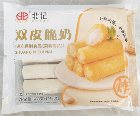 北记 双皮脆奶12包x10个