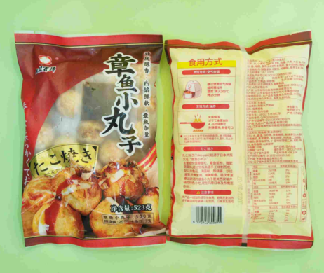 北极百鲜 章鱼小丸子523g*16包