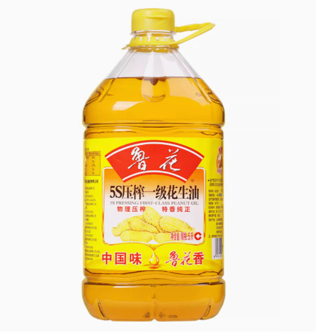 鲁花 压榨一级花生油5L*4桶/箱