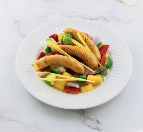 荷裕食品 半成品 三文鱼鱼肠100g*60
