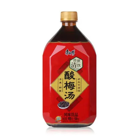 康师傅 酸梅汤1L*12瓶/箱