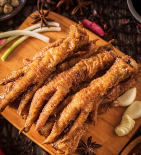 胜缘 油炸长柄鸡爪 1*12斤