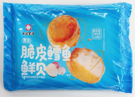 北极百鲜 脆皮鳕鱼鲜贝 20包*280g
