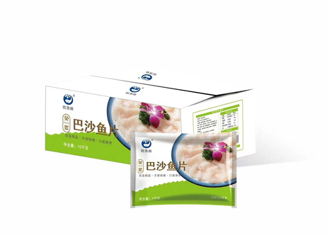 皖渔赫 免浆巴沙鱼片(保水70) 1kg*10包