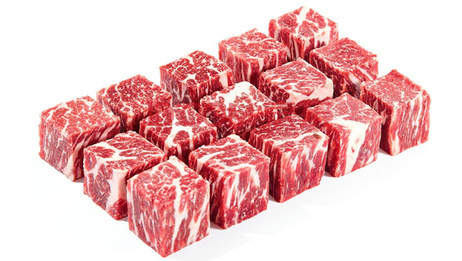 澳仕 雪花牛肉粒 2.5kg*6袋/箱