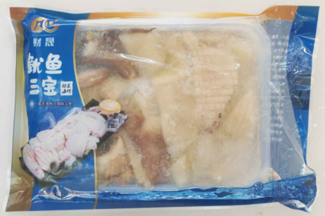 财晟 鱿鱼三宝 12包x450g