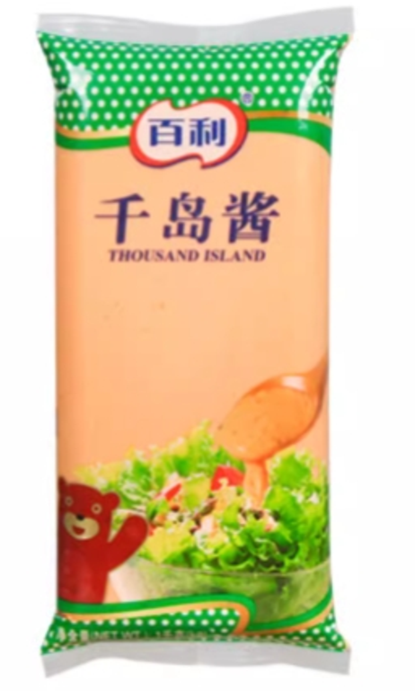 百利 千岛沙拉酱 1kg*12包