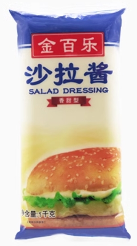 百利 金百乐沙拉酱 1kg*12袋