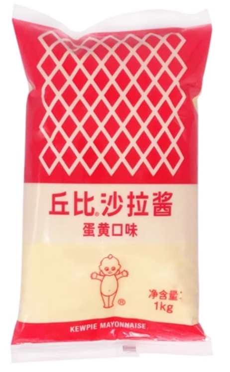丘比 蛋黄味沙拉酱1kg*9瓶/箱