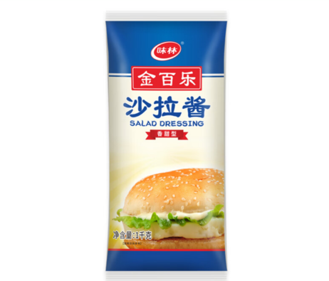 味林金百乐 香甜沙拉酱1kg*12袋/箱