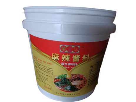 菜上味 麻辣酱料1kg*5袋/桶