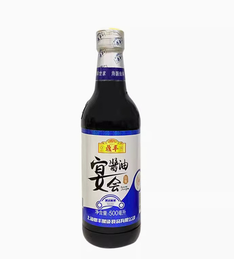 鼎丰 宴会酱油500ml*12瓶/箱