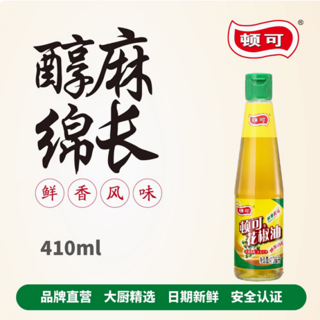 顿可 花椒油410ml*12