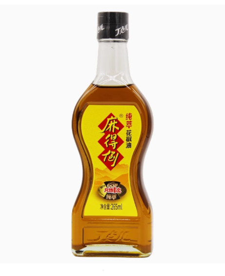 丁点儿 麻得倒花椒油265ml*12瓶/箱