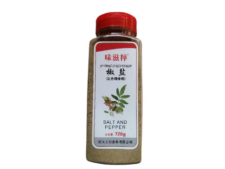 味滋粹 椒盐720g*12瓶/箱